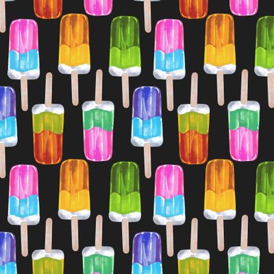 Разноцветное эскимо, лето