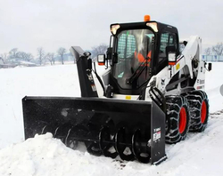 Снегометатель на Телескопический мини-погрузчик New Holland