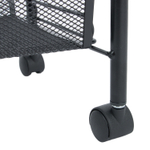 ЭТАЖЕРКА ЛАДЬЯ 33 КС STORAGE RACK /WOOD Э356 ЧЕРНЫЙ