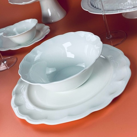 Lenardi 133-434 Салатник 18см ШАРМЕЛЬ в под.уп.(х24)Фарфор