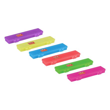 Пенал для кистей футляр 350*90 мм Гамма, пластик, цвет ассорти, без выбора цвета