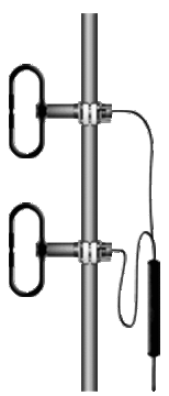 Comtech TC420D2-6 Коллинеарная дипольная антенна UHF диапазона 400-440 МГц