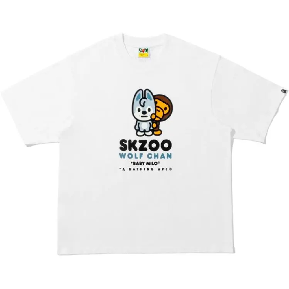 A Bathing Ape Bathing Ape Stray Kids Collaboration Fw25 Футболка