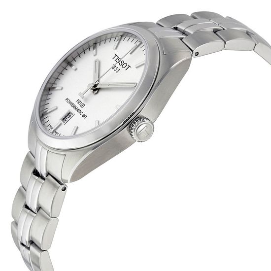 Мужские швейцарские наручные часы Tissot PR 100 Powermatic T101.407.11.031.00