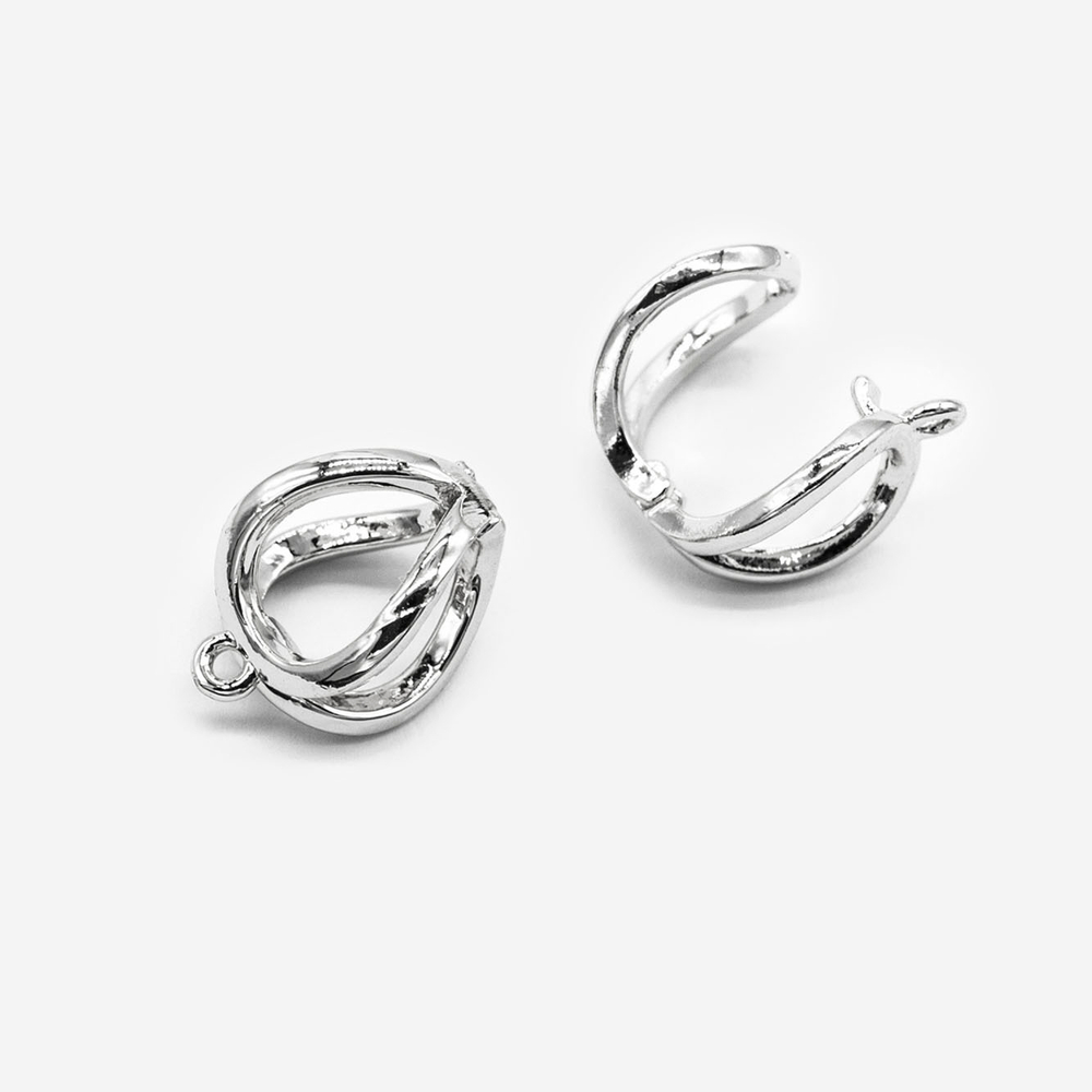 Бейл обжимной, 15*10мм, родирование