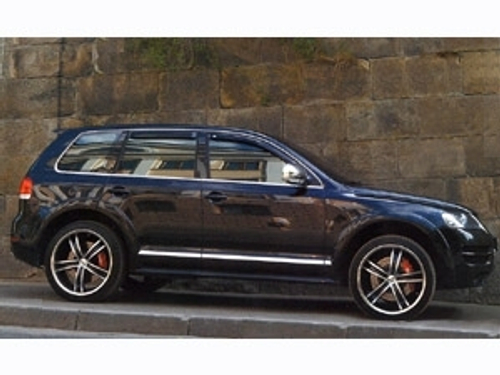 Дефлекторы боковых окон SIM для Volkswagen Touareg (2003-2006) арт.SVOTOU0332