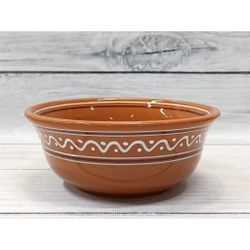 Салатник 800 мл d 18 см h7 см "Псковский" керамика ПГ [6]