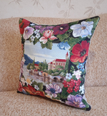 Декоративный гобеленовый чехол для интерьерной подушки Мечта 38*38