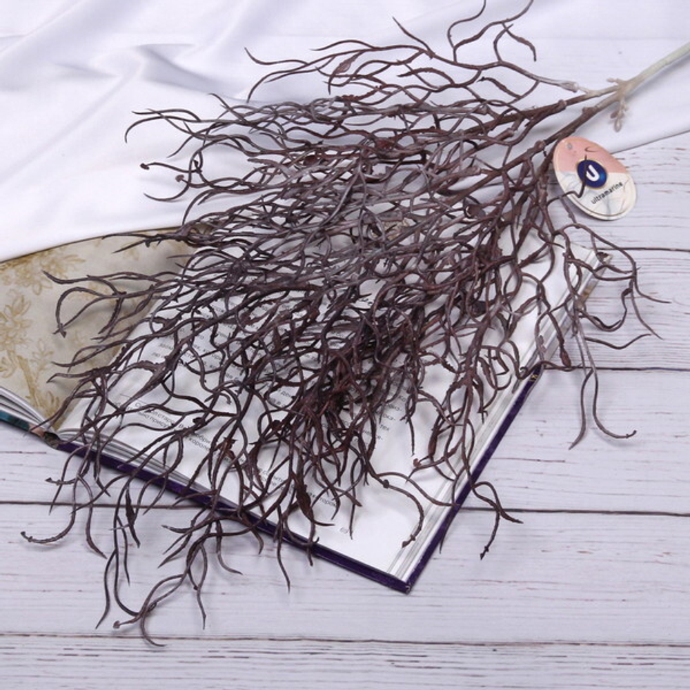 Искусственные цветы «Полевые цветы» 67см цвет пыльный графит 30