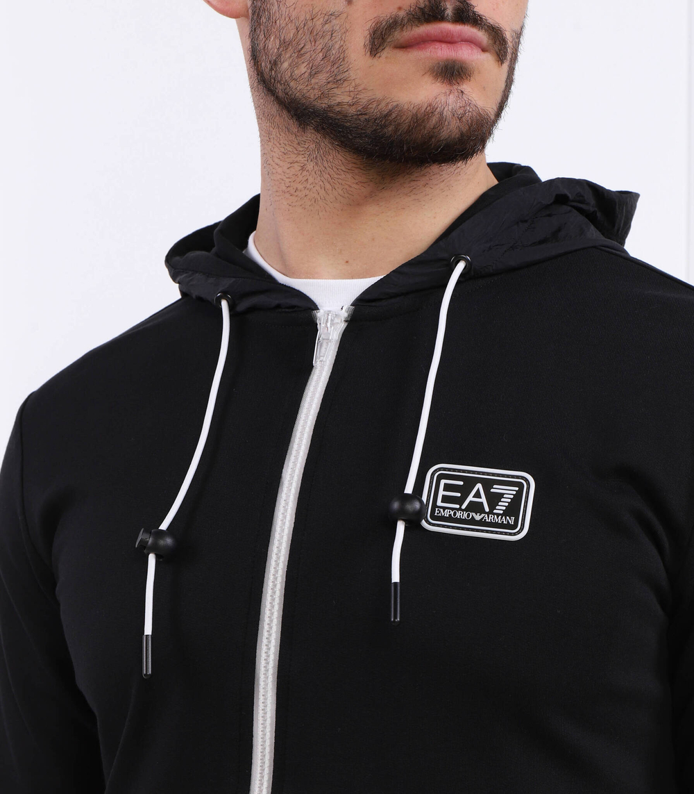 Худи EA7 - черный(3RPM25 PJ05Z)