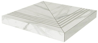 Угловая ступень Монте Тиберио клееная лаппатированный (SG507122R/GCA)