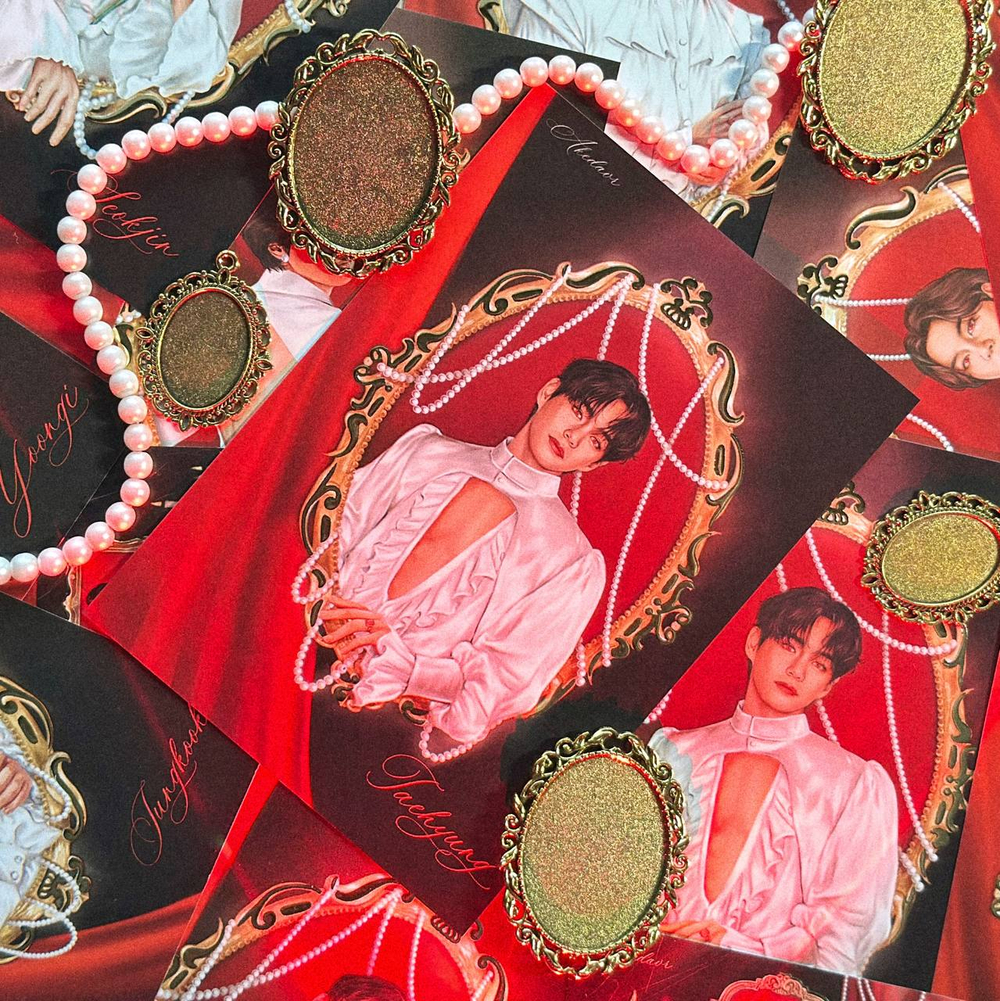 Арт принт / Akedavr / BTS / сет "Immortality" (8 шт)