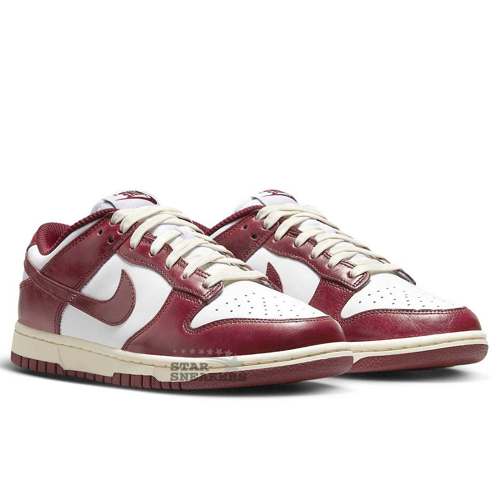 NIKE DUNK LOW PREMIUM "VINTAGE RED"