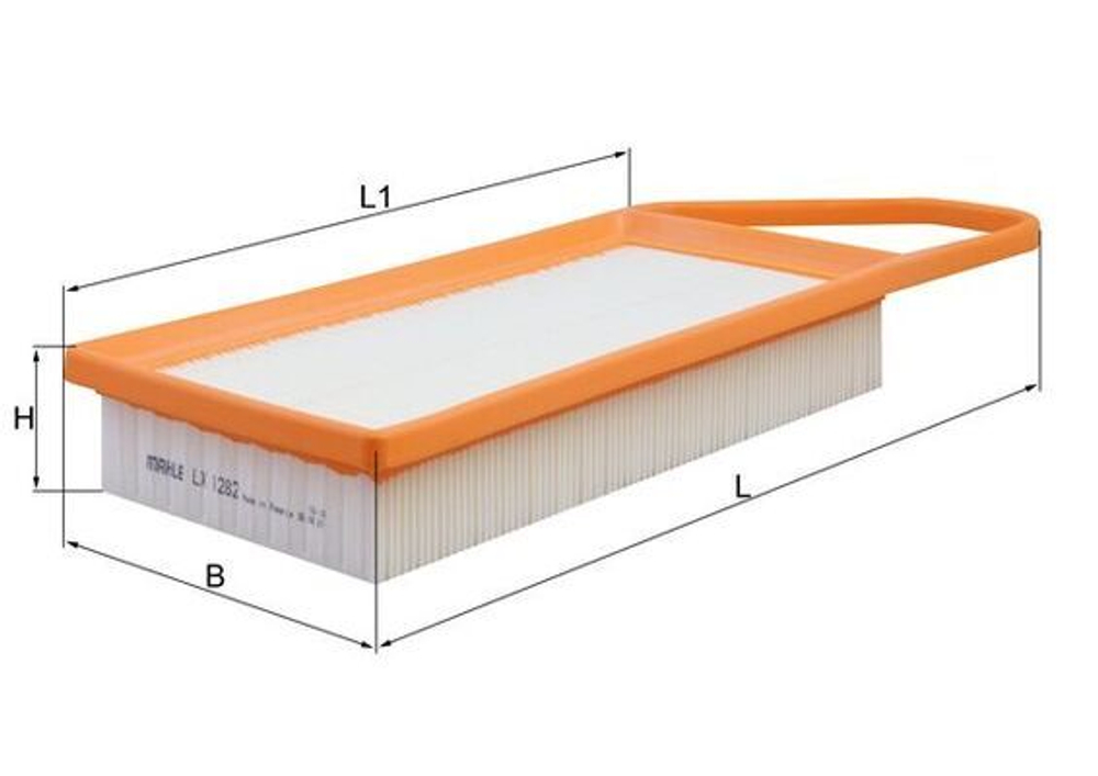 MAHLE - LX1282-MAH - Air Filter