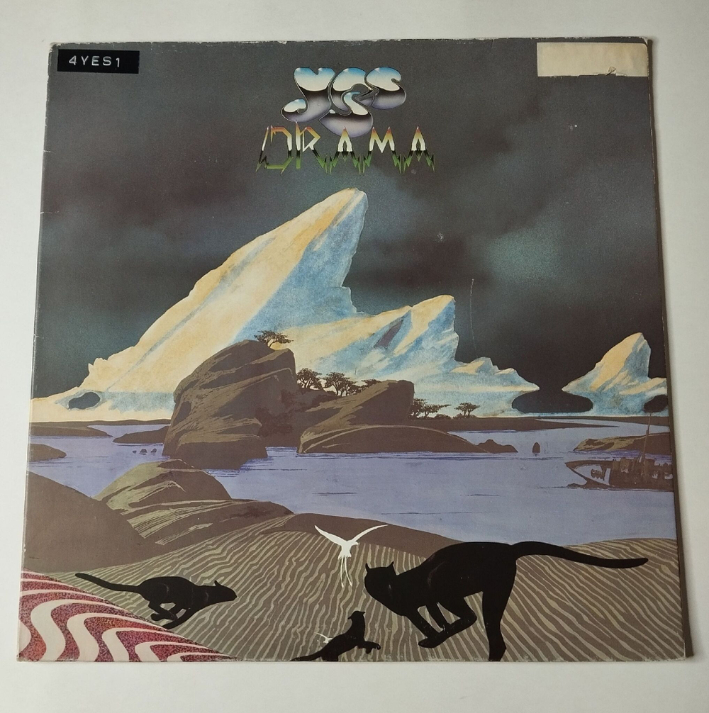 Винтажная виниловая пластинка LP Yes Drama (France 1980)