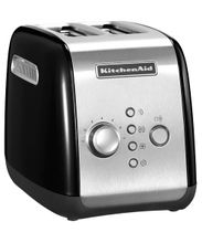 KitchenAid Тостер на 2 хлебца, черный, арт.5KMT221OB