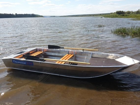Алюминиевая моторная лодка Тактика-370