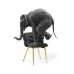 Стул на металлокаркасе Woodville Rendi gray, gold