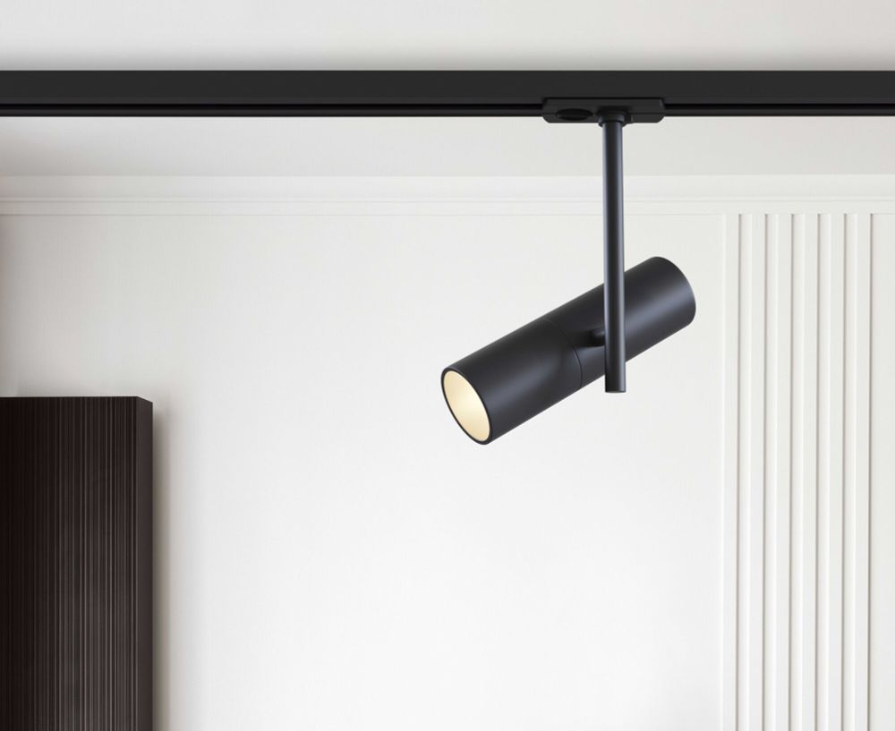 Трековый светильник для однофазного шинопровода Maytoni Unity Elti TR005-1-GU10-B