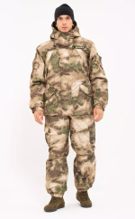Костюм мужской Onerus Горный -15 (Таслан), Полукомбинезон, Мох