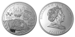 5 долларов, 2010 год. Ханты-Мансийский Автономный округ - Югра. Медвежьи игрища