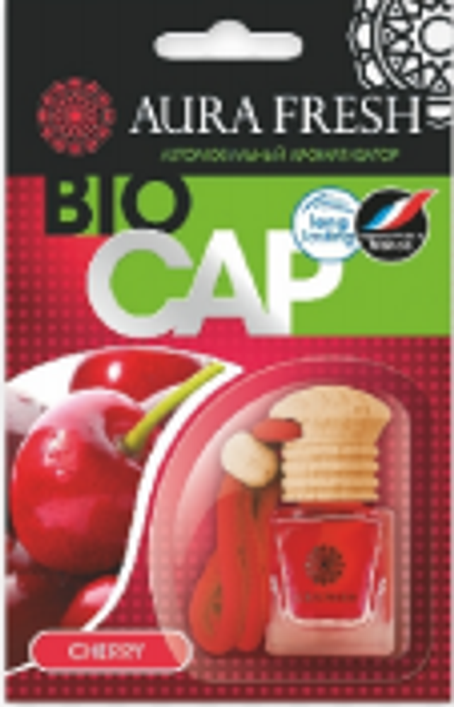 Аром-р AURA FRESH BIO CAP Cherry, кор.20-шт