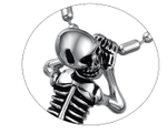 Мужская подвеска из стали HangingSkeleton с цепочкой mn00699