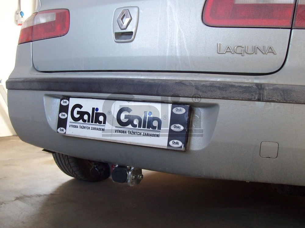 Оцинкованный фаркоп на Renault Laguna II лифтбек 2001-2008 (без электрики), Galia R070C