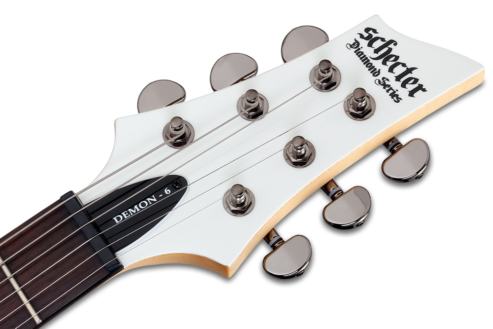 Schecter DEMON-6 VINTAGE WHITE