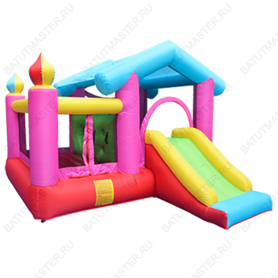 Батут для дачи "Путешествие принцессы" 3,9*3,4*2,5 м