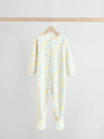 Комбинезон / Cлип для малышей Next E18-363, 5 шт., Светло-зеленый, Светло-желтый, Голубой