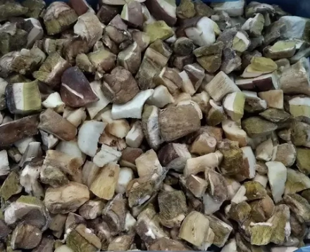 Белые грибы кубики, 1кг