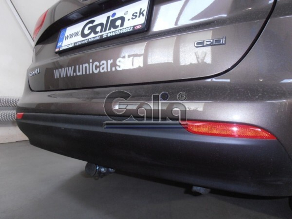 Фаркоп оцинкованный Galia H088A для Hyundai i30 универсал 2012-2018, Kia Ceed универсал 2012-2018(паспорт и сертификат в комплекте)(без электрики)