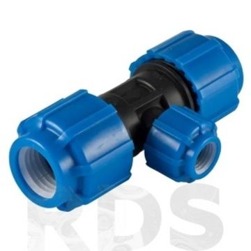 Тройник 25х20х25 ПНД