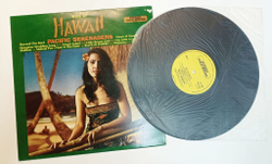 Винтажная виниловая пластинка LP Pacific Serenaders Hits Of Hawaii (UK 1970)