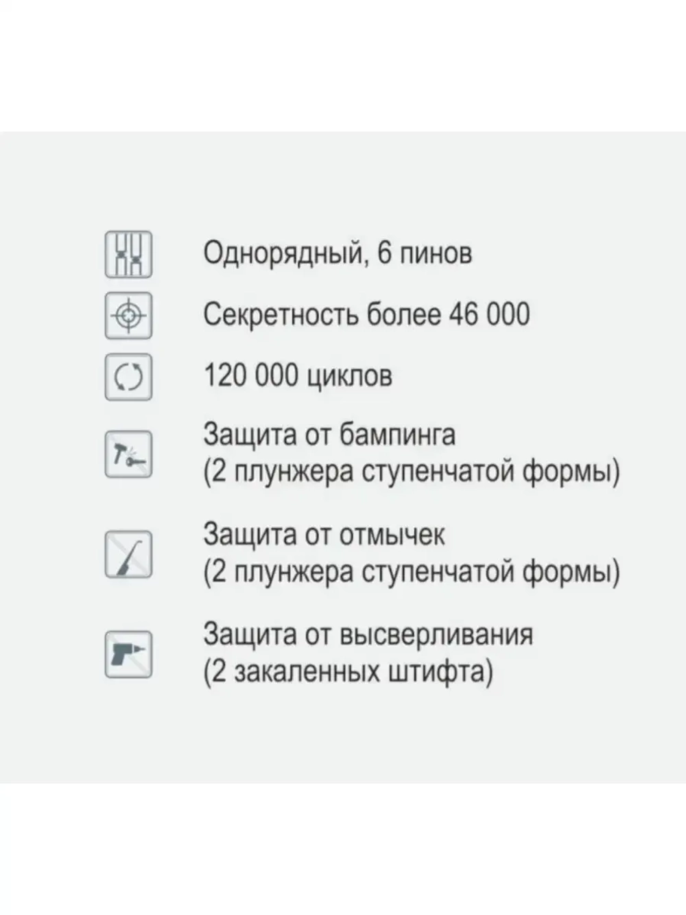 Цилиндр Гардиан GB 92 (46+46в) ключ-вертушка, никель