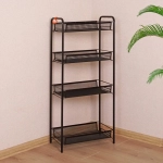 Этажерка 4х- секционная «Ладья 24К», цвет белый, 44*25*96см