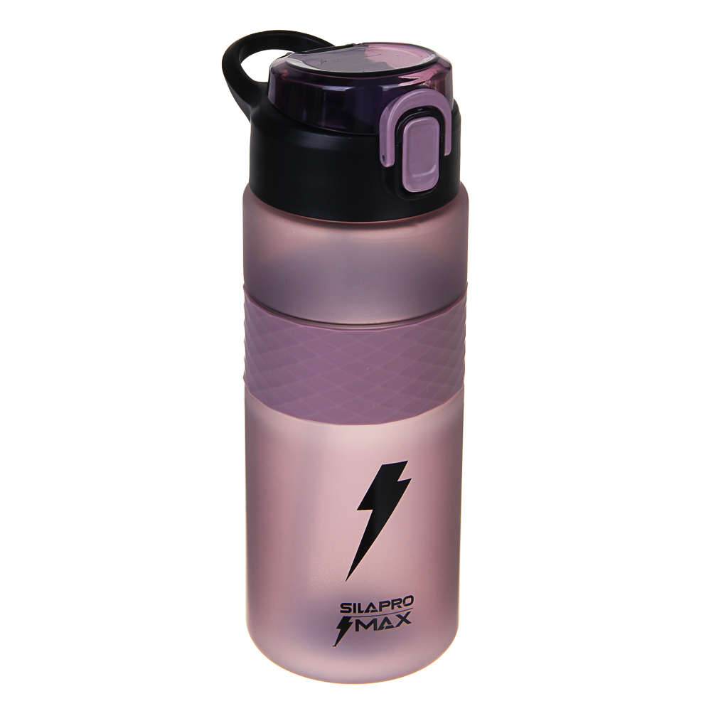 SILAPRO MAX Бутылка спортивная с замком, ELDERBERRY, 700мл, PC