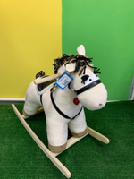 Качалка мягкая Тутси "Конь "Свэн" (бежевый), 717-2021