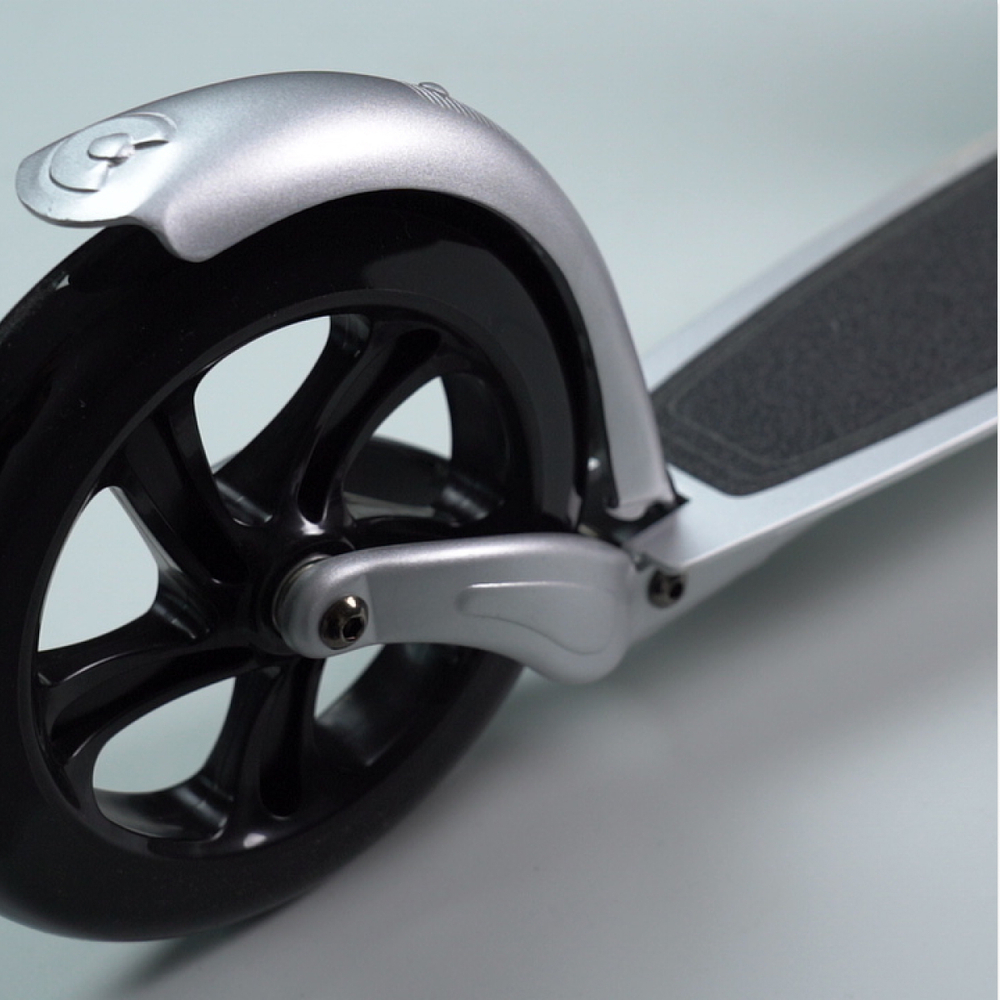 Самокат Micro Classic серебристый матовый