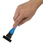 Бритвенный станок многоразовый мужской, 3 лезвия, 31 кассета, синий, X-ONE (ИКС-УАН), 700024