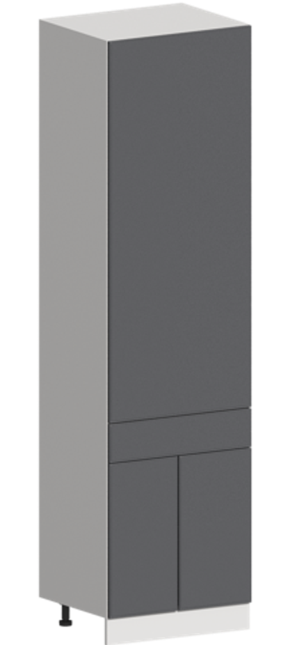 Кухня Модуль ШП1Я 600 Вотан / Графит Софт