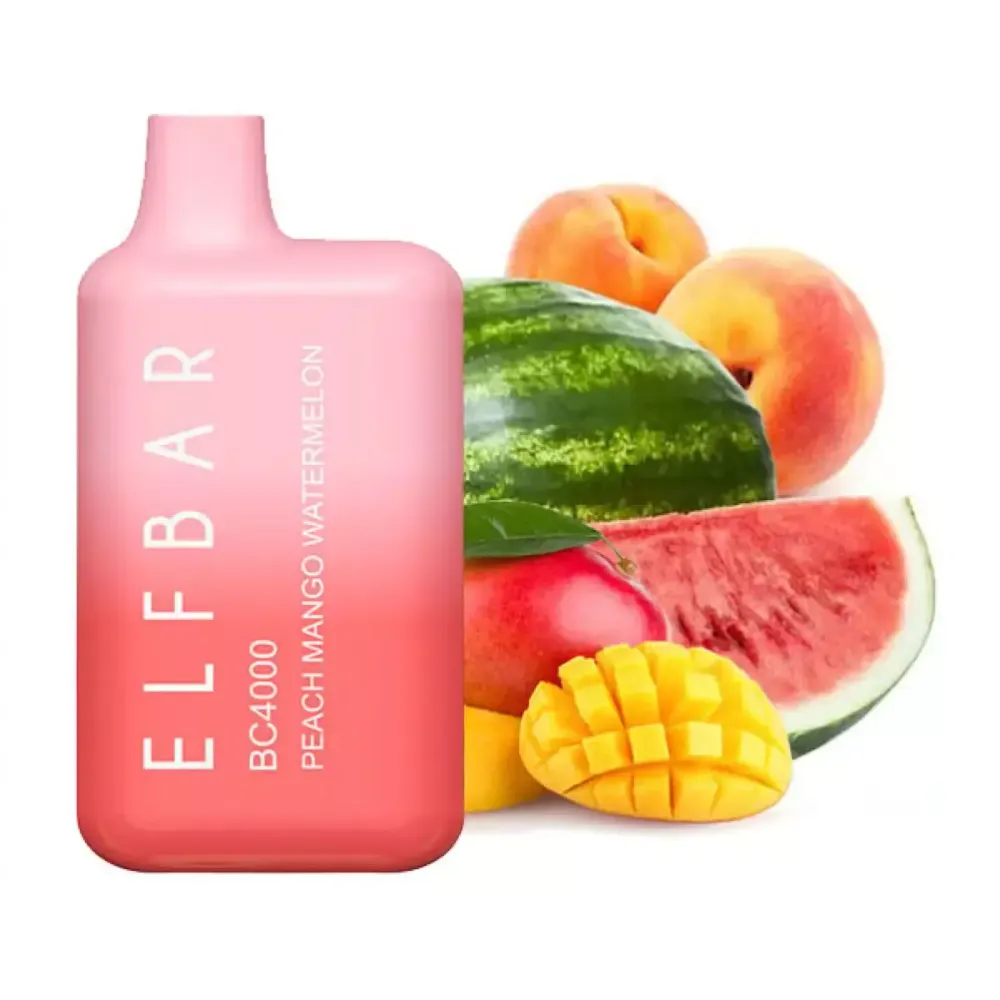 Elf Bar BC4000 - Peach Mango Watermelon (5% nic)