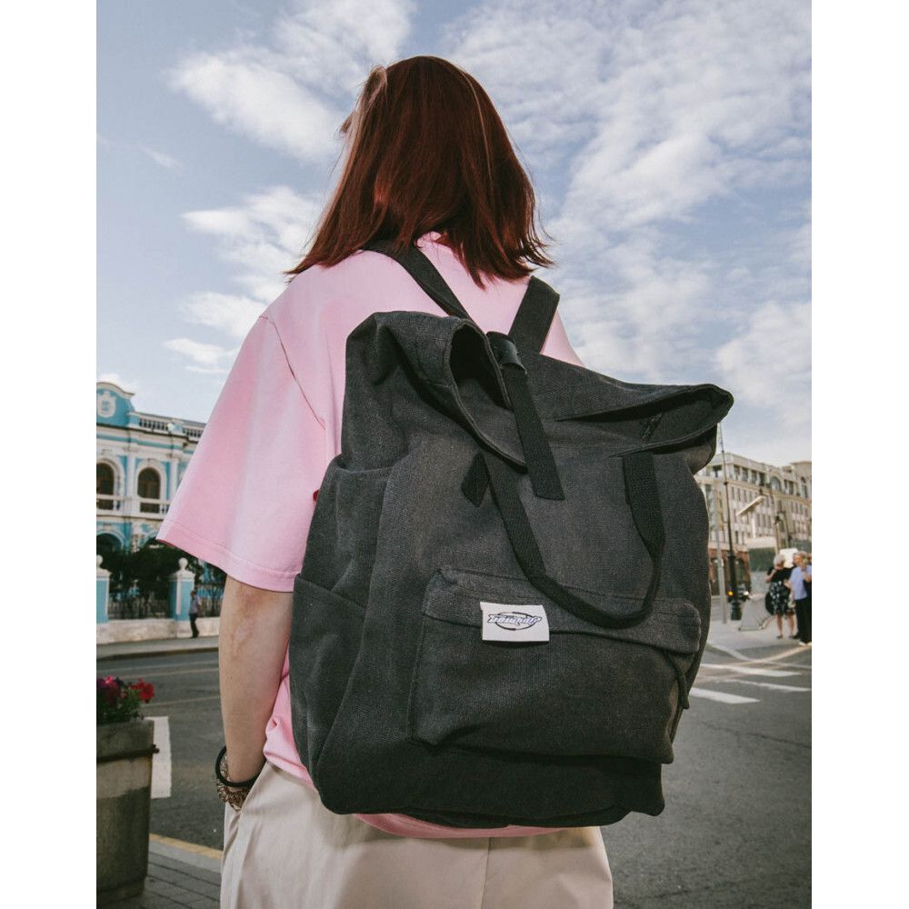 Рюкзак SoWhat? Хлопковый темно-серый