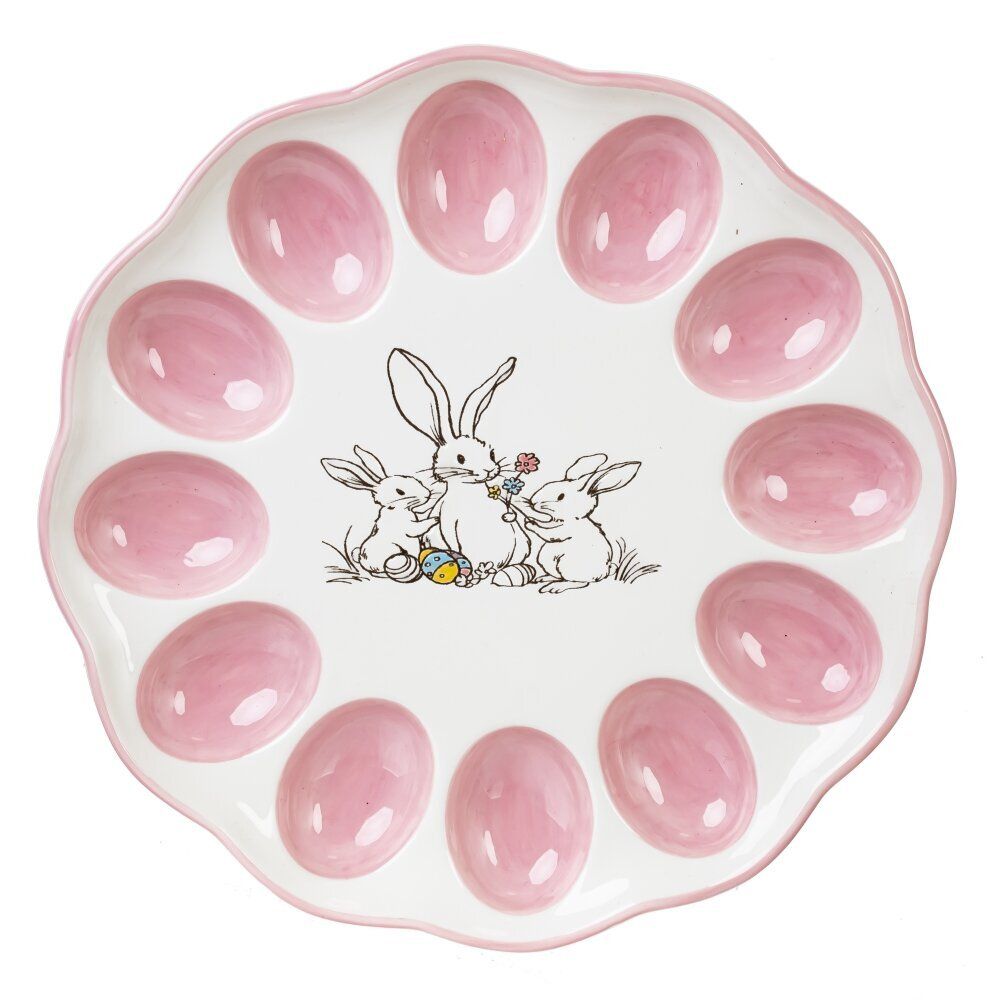 GAEM Тарелка для 12-ти яиц, L26 W26 H2,5 см