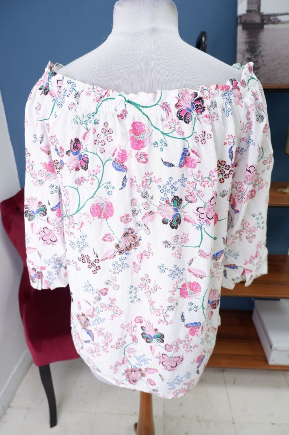 Блузка Street One летняя 50 размер