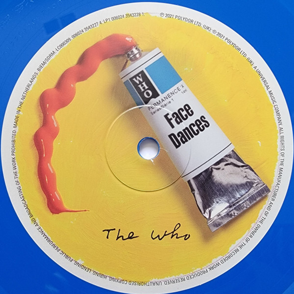 The Who / Face Dances (Limited Edition)(Coloured Vinyl)(2LP)
