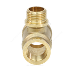 Тройник латунь переходной Ду 20 (3/4") ВР/НР/ВР VALFEX VF.132.L.034