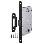 Защелка врезная PLASTLP96WC-50 BL черный