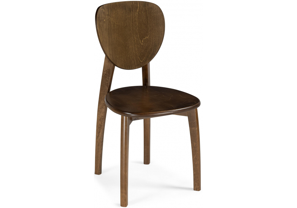 Стул деревянный Woodville Окава орех жесткий